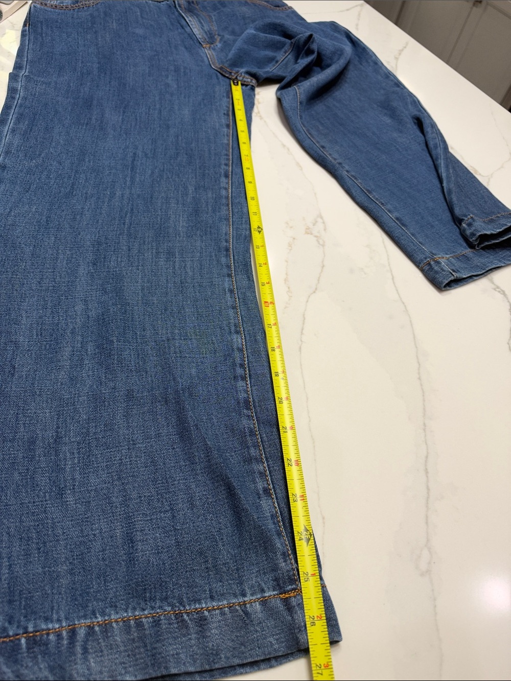 Velvet Heart Wide Leg Jeans in Blue Wash - Picture 13 of 16